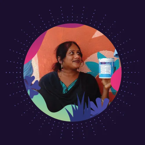 Shanthi, Aravani Art Project
