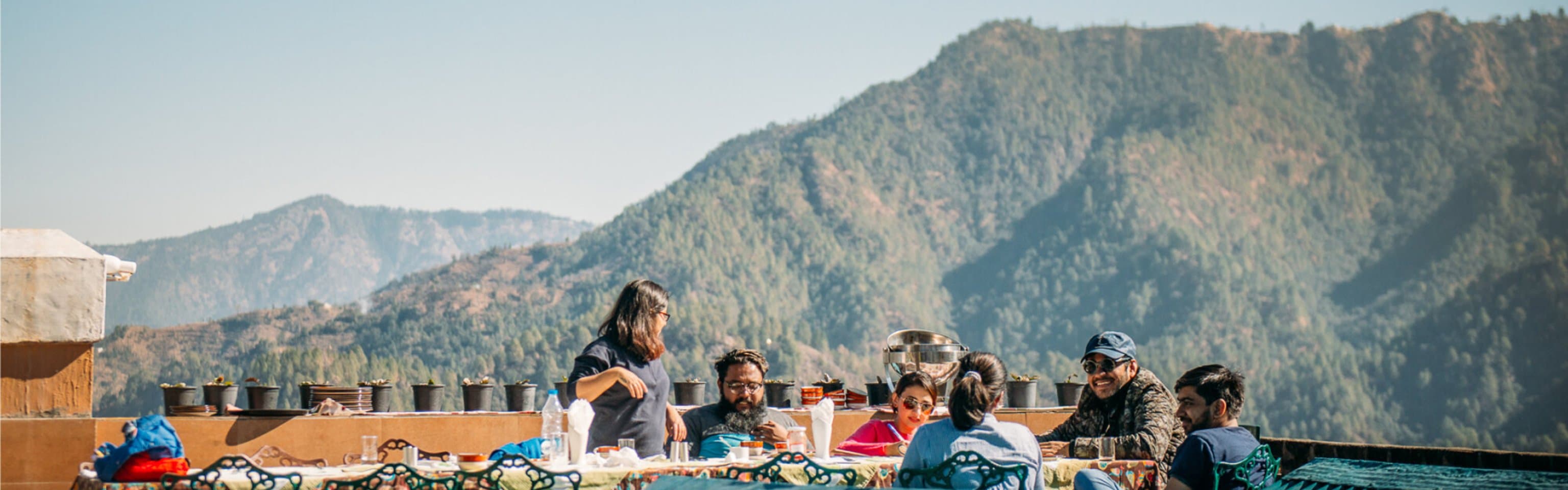 Creator leading a group experience