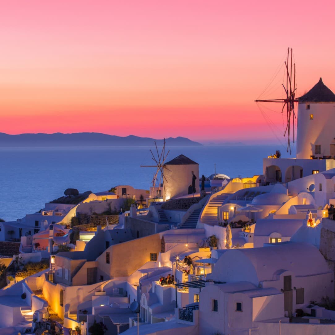 Surreal Santorini