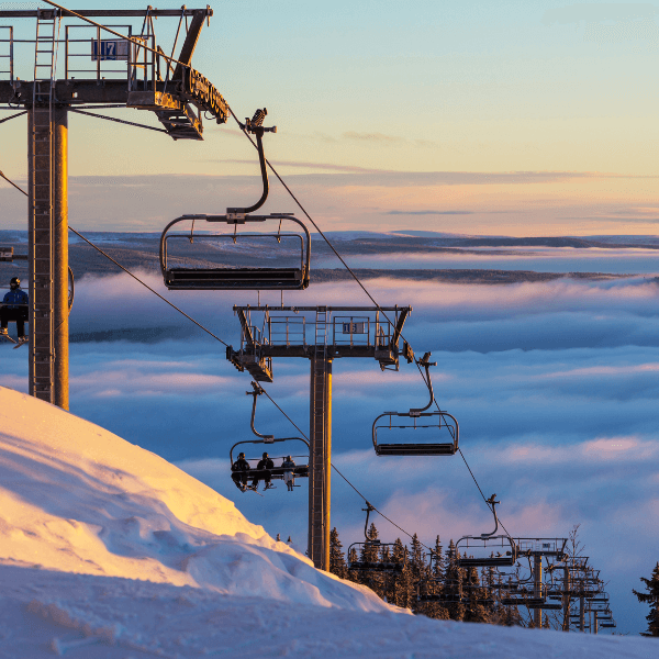 Ride the world's highest Ski Lift